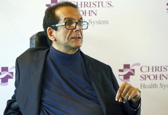 美國保守派巨擘柯翰默（Charles Krauthammer）今天過世，享壽68歲。 美聯社