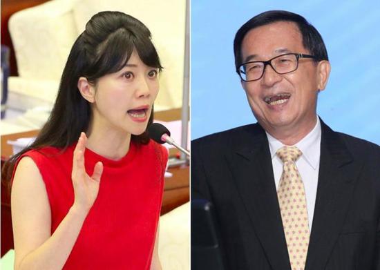 民进党北市港湖区议员、立委参选人高嘉瑜(左)最近在赵少康主持的电视政论节目评论前... 民进党北市港湖区议员、立委参选人高嘉瑜(左)最近在赵少康主持的电视政论节目评论陈水扁(右)。 图/联合报系资料照片