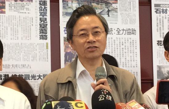 针对台北市议员梁文杰在政论节目的爆料,前行政院长张善政(图)回应:我会做这种蠢事吗。联合报资料照片 记者徐庭扬/摄影