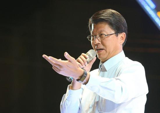 国民党台南市党部主委谢龙介。本报资料照片