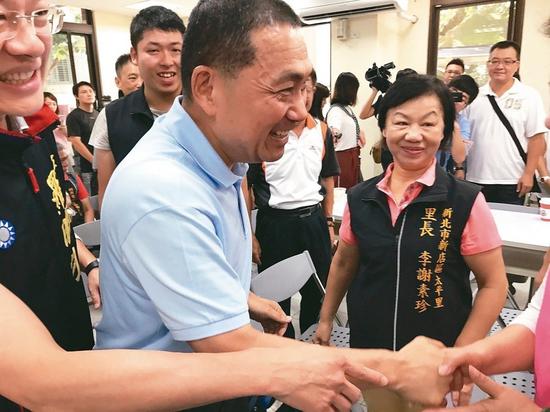 國民黨新北市長參選人侯友宜。 聯合報系記者陳珮琦/攝影