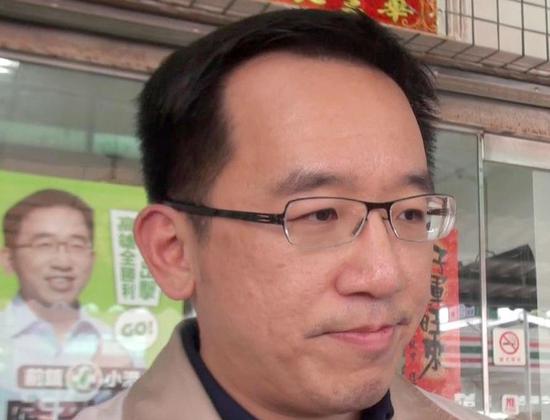 陈水扁之子、高雄市议员参选人陈致中。联合报系资料照