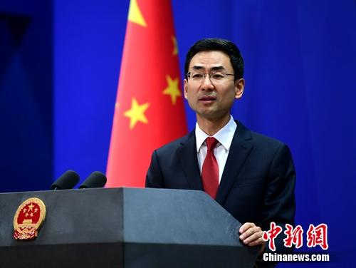 外交部發言人耿爽。