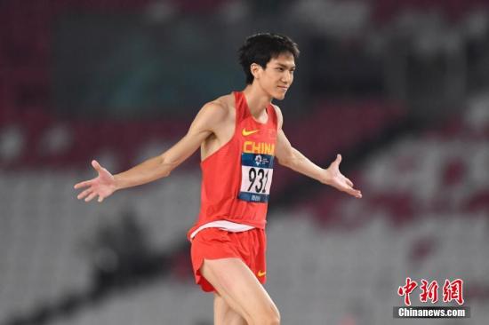 資料圖:王宇比賽獲勝後霸氣慶祝。 <a target='_blank' href='http://www.chinanews.com/'>中新社</a>記者 楊華峯 攝