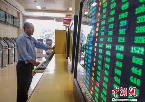 資料圖:某證券公司營業部的股民關注股市動態。 <a target='_blank' href='http://www.chinanews.com/'>中新社</a>記者 駱雲飛 攝