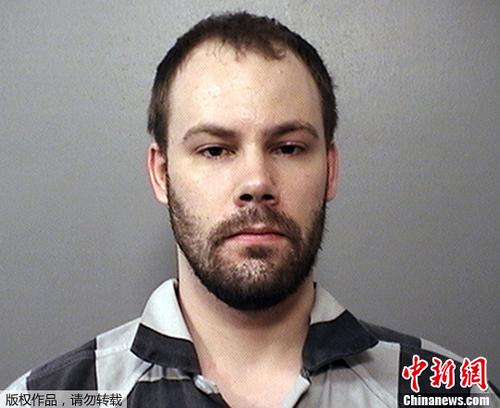 資料圖片:涉嫌綁架中國訪問學者章瑩穎的美國嫌犯克里斯滕森。