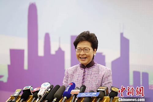 林郑月娥 资料图。<a target='_blank' href='http://www.chinanews.com/'>中新社</a>记者 刘关关 摄