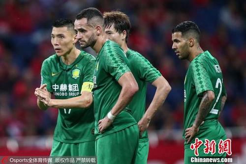 資料圖爲國安在比賽中。 圖片來源:Osports全體育圖片社