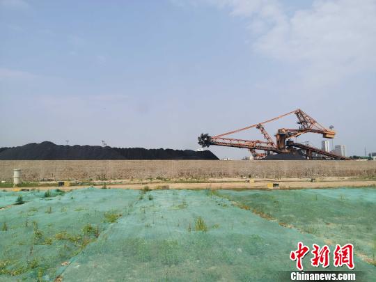 图为煤炭作业区。 郝学娟 摄