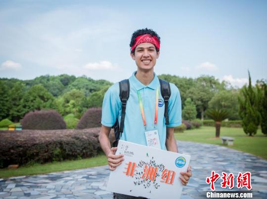 来自埃及的刘正曦表示“汉语的魅力就是声调”。节目组供图