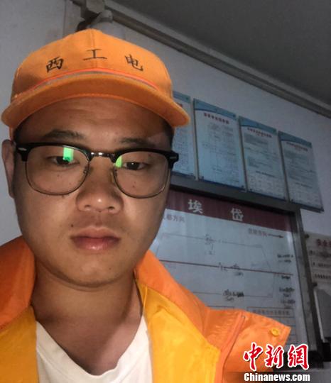 失聯的楊銘在埃岱站的工作畫面。(資料圖) 鍾欣 攝