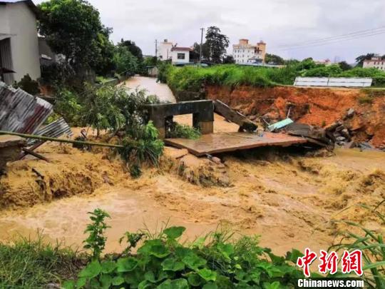 图为灾害现场。 瑞丽市委宣传部供图 摄