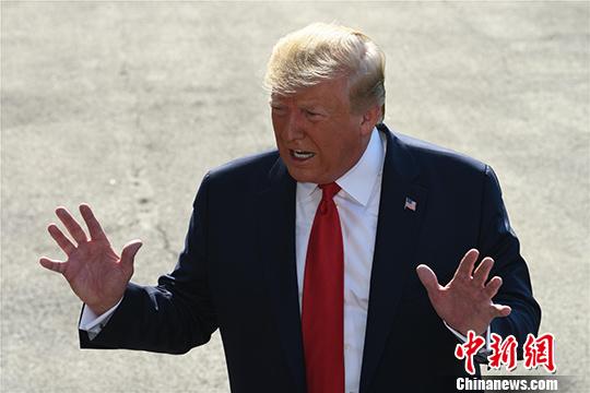 資料圖:美國總統川普。<a target='_blank' href='http://www.chinanews.com/'>中新社</a>記者 陳孟統 攝