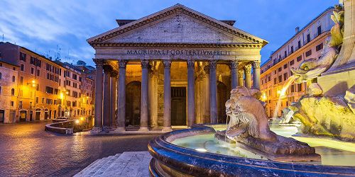 萬神殿(Pantheon)是羅馬著名建築