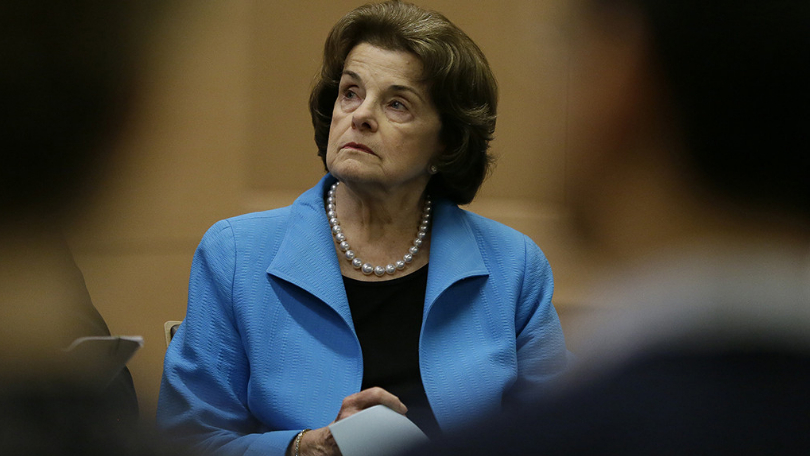 圖爲加州高級參議員黛安·范士丹(Dianne Feinstein)。(圖片來源:美聯社資料圖)