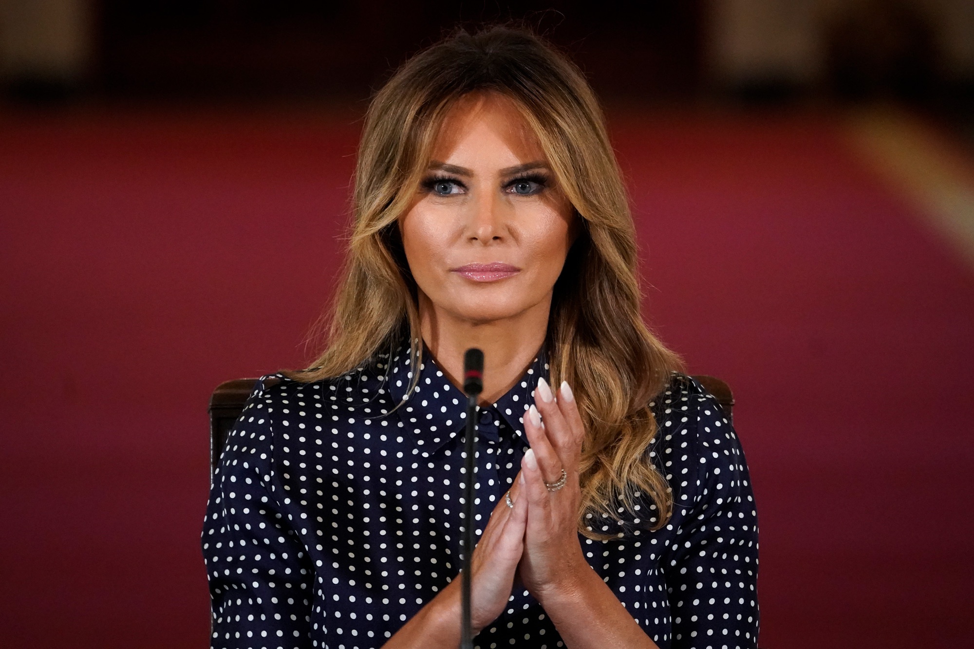 美國第一夫人梅拉尼婭。(圖源:Getty Images)