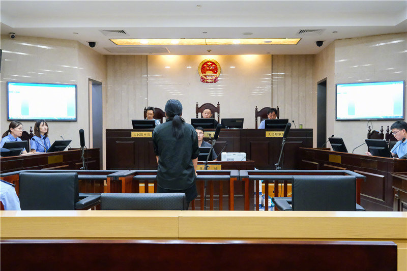 庭审现场。 虎丘法院供图