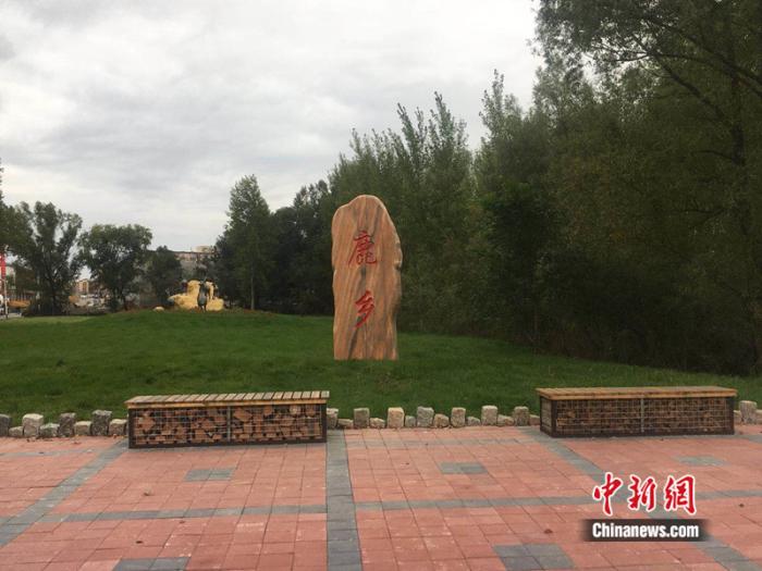 图为长春市双阳区鹿乡镇的一处景观石。刘欢 摄