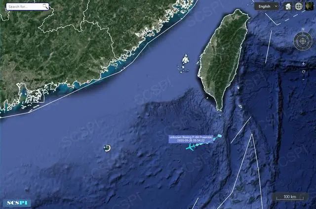 “南海战略态势感知计划”发布示意图