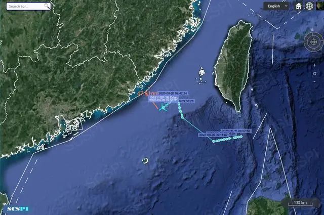 “南海战略态势感知计划”发布示意图