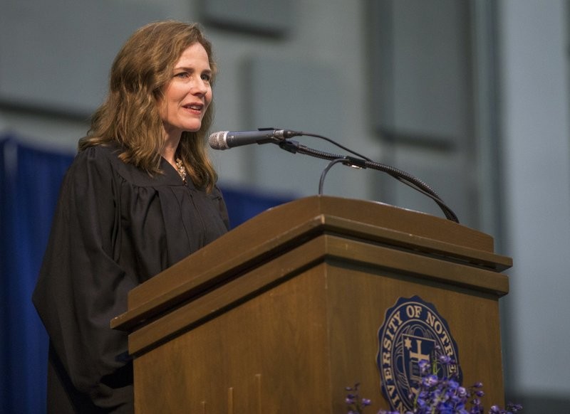 艾米·科尼·巴雷特(Amy Coney Barrett)。(图片来源:美联社资料图)
