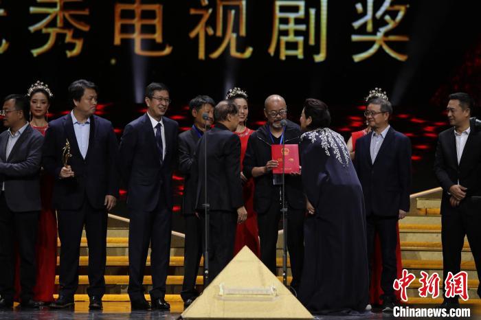 圖爲頒獎典禮現場。 “飛天獎”“星光獎”頒獎典禮活動新聞中心供圖