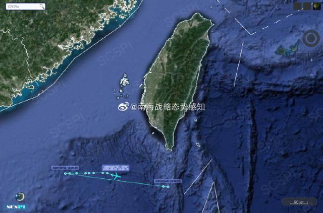圖源:“南海戰略態勢感知計劃”官方微博