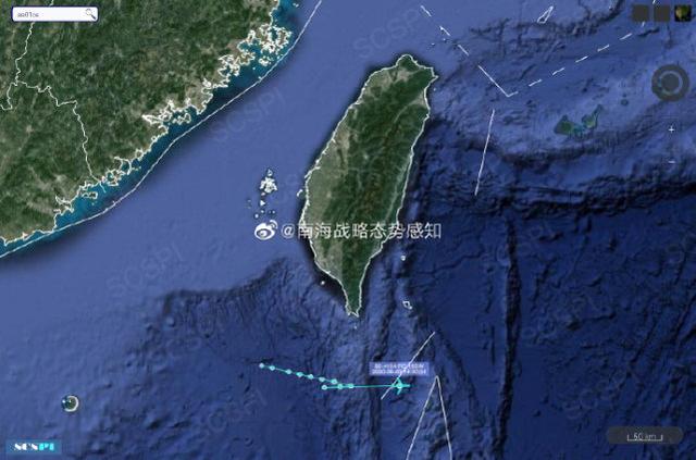 圖源:“南海戰略態勢感知計劃”官方微博