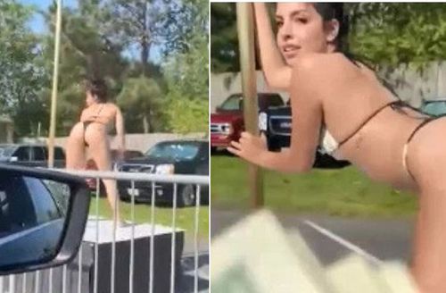 男人想嗨又要社交距離,脫衣舞娘推「得來速」解套。