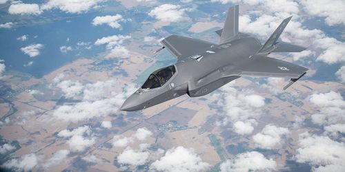 美军F-35A。
