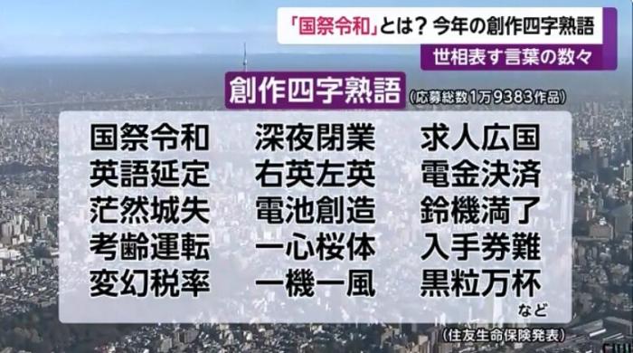 這些 成語 你認識嗎 日本企業評年度 自創成語